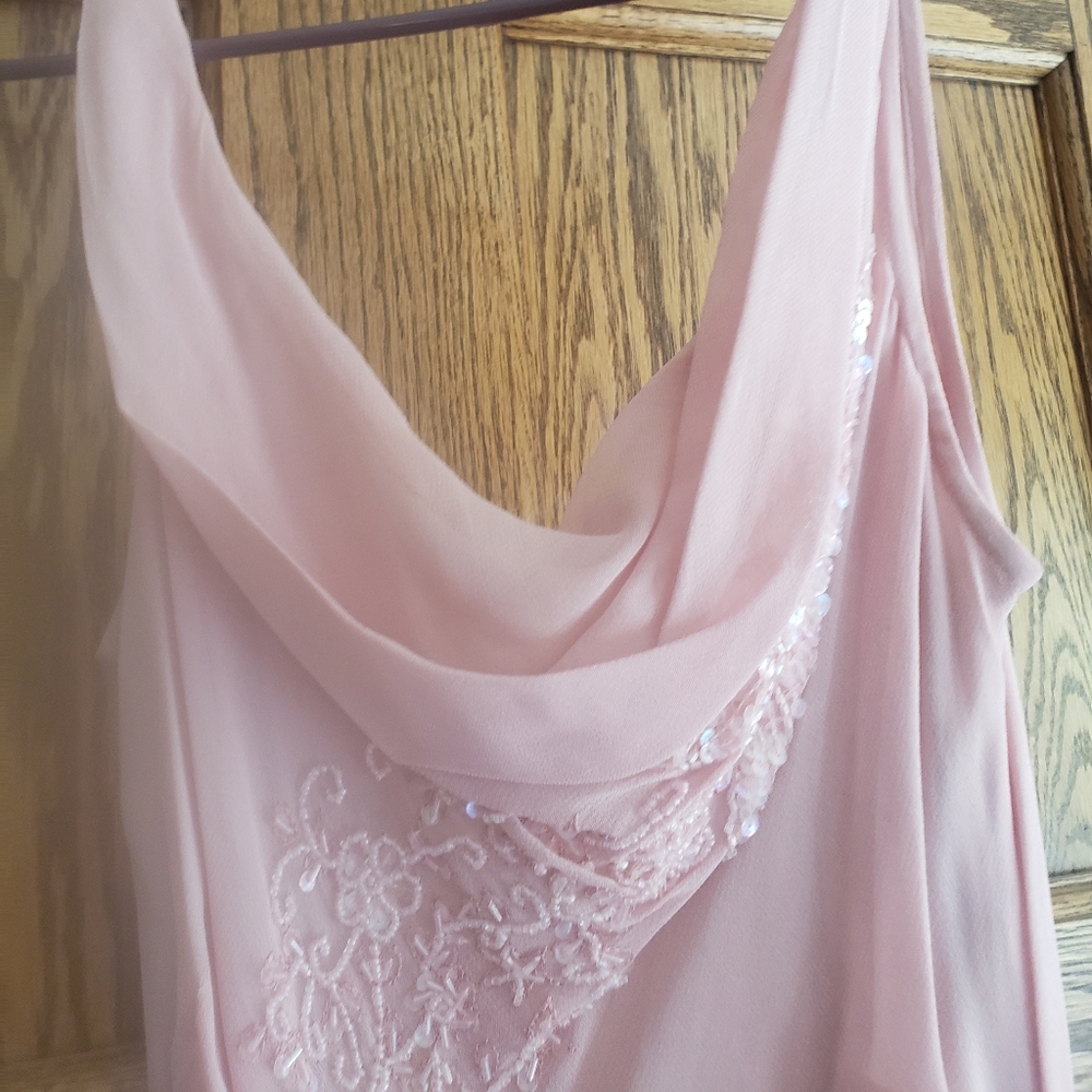 Pretty Peachy-Pink Dress